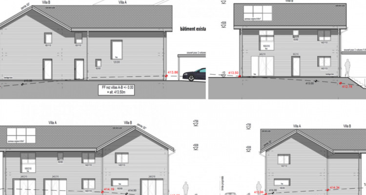 Projet de 2 villas jumelles - Idéalement située au calme image 11