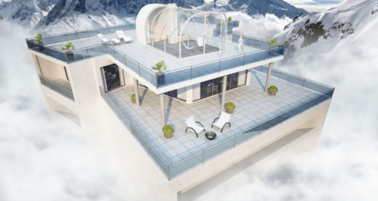 Projet de penthouse 4,5 pièces avec coupole en verre, véritable villa sur le toit image 13