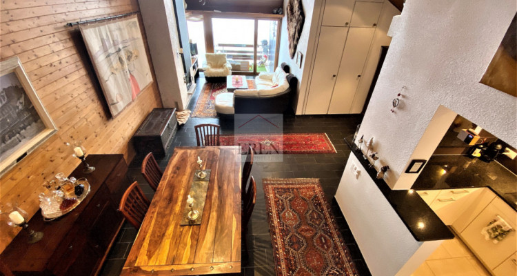 Exceptionnel attique duplex 5,5 pièces de 125 m2 au coeur de la station à Anzère image 13