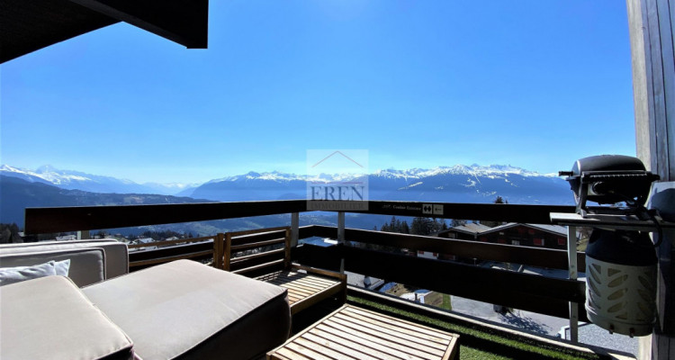 Exceptionnel attique duplex 5,5 pièces de 125 m2 au coeur de la station à Anzère image 1