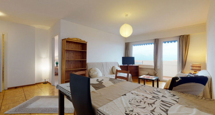 Bel appartement de 3.5 pièces avec vue panoramique à Chernex/Montreux image 2