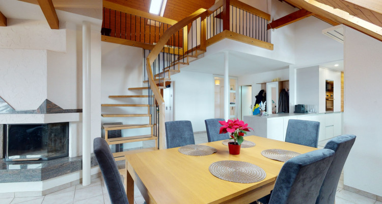 Stilvolle Maisonette-Duplex Wohnung mit renovierter Küche und Bad image 9