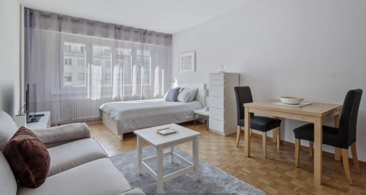 Beau studio meublé à 5 min en voiture de Morges et 10 de Lausanne (VD-CH) image 1