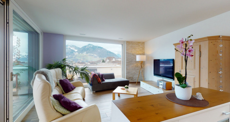 Exklusive Attikawohnung mit fantastischer Aussicht image 3