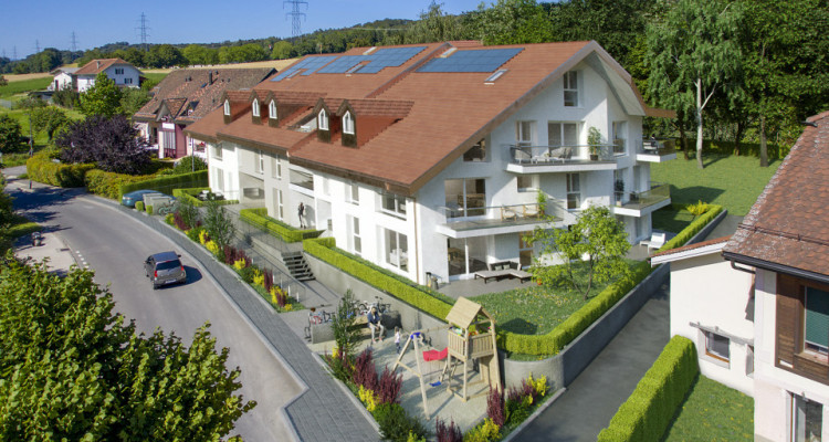 BELLE OPPORTUNITÉ- DERNIER 2.5 PCES AVEC JARDIN A ROMANEL-SUR-LAUSANNE image 3