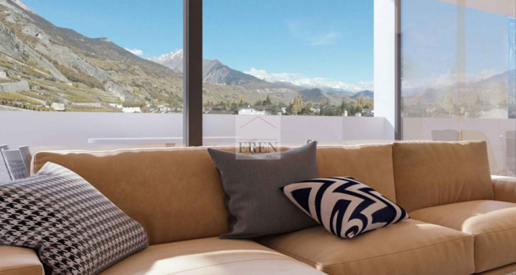 Attique 2,5p neuf au centre du village image 7