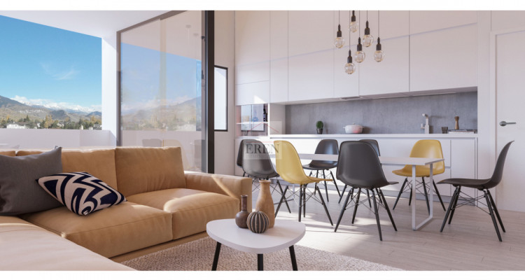 Attique 2,5p neuf au centre du village image 8