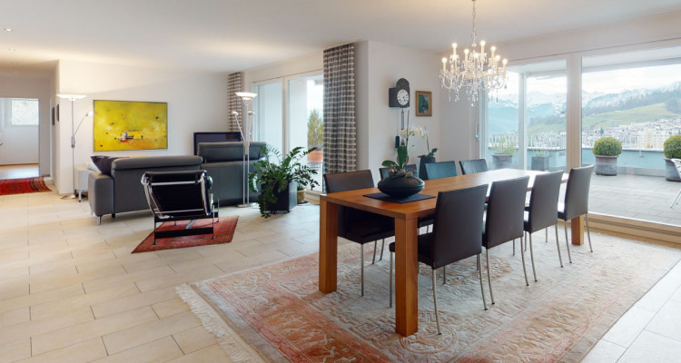 Exklusive Terrassenwohnung mit fantastischer Aussicht image 1