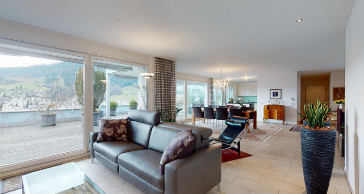 Exklusive Terrassenwohnung mit fantastischer Aussicht image 7