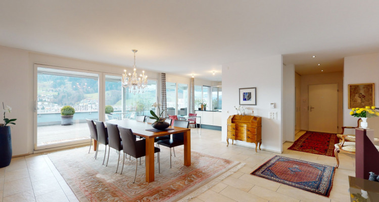 Exklusive Terrassenwohnung mit fantastischer Aussicht image 9