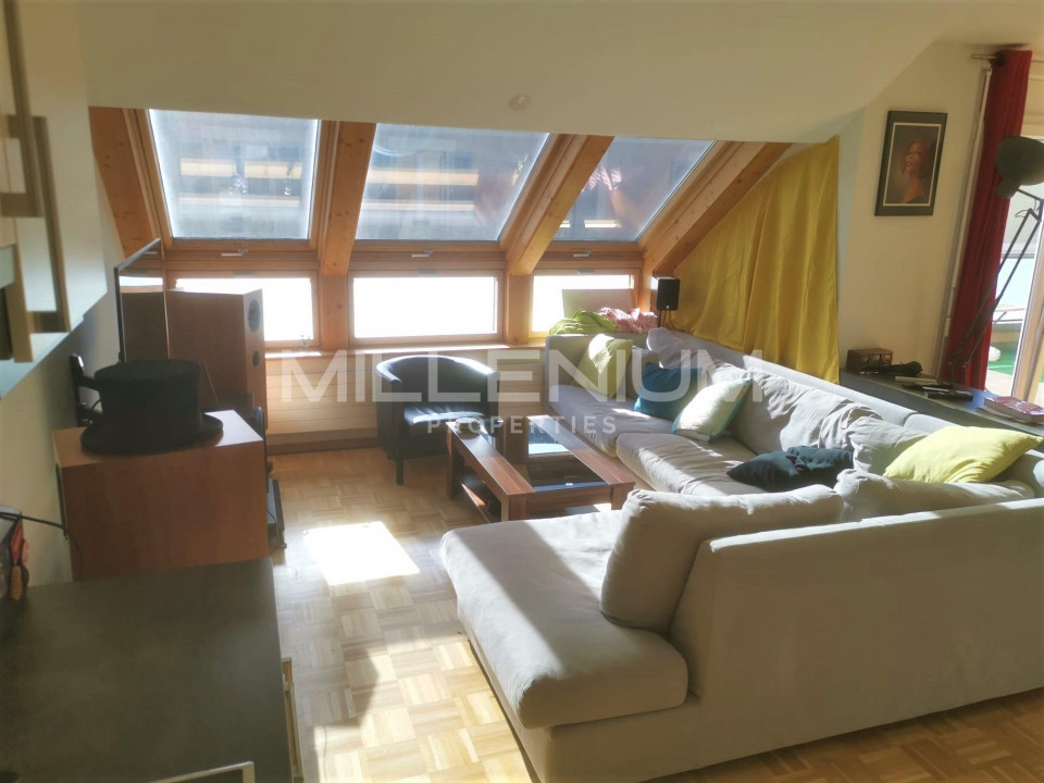 Bel appartement à Plainpalais avec terrasse de 20m2 3.5 pièces 80 m2 à