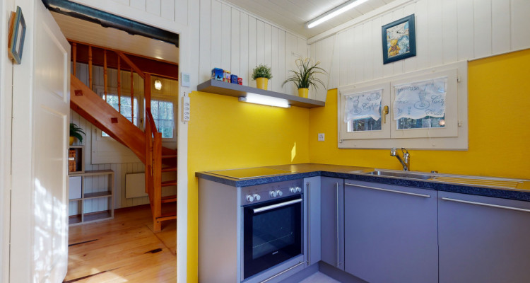 Adorable petit chalet en lisière de forêt au Chalet à Gobet ! image 7