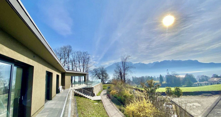 Splendid modern house with the lake view just newly built in Chailly-Montreux image 1