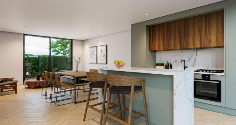 1 Villa contiguë neuve sur plan avec jardin privatif image 4