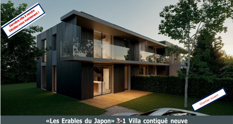 1 Villa contiguë neuve sur plan avec jardin privatif image 1