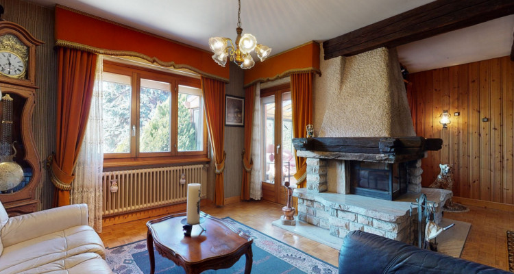 Sierre (Glarey) -  villa de 6,5 pièces - vue sur le Château de Ravire image 3