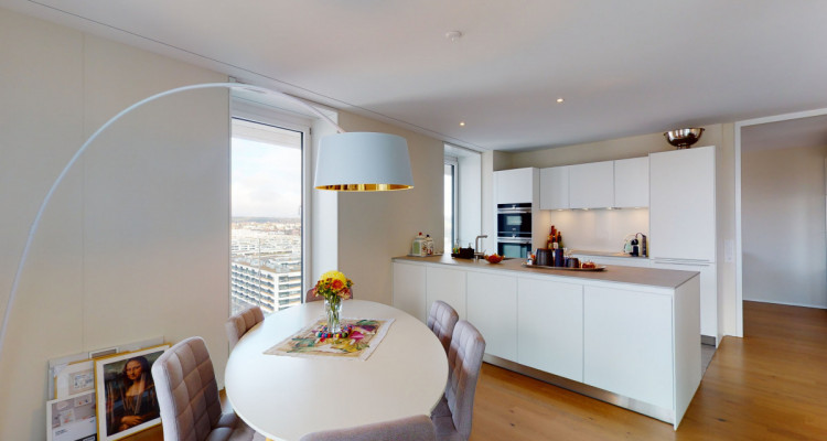 Wilkommen im 13. OG - Skyline von Zürich mit Nord/West Panormamasicht image 3