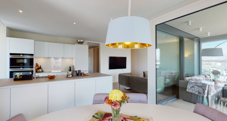 Wilkommen im 13. OG - Skyline von Zürich mit Nord/West Panormamasicht image 6