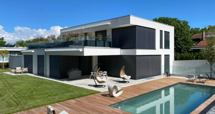 Villa moderne individuelle avec piscine à Vésenaz image 2