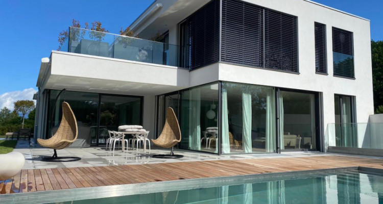 Villa moderne individuelle avec piscine à Vésenaz image 3