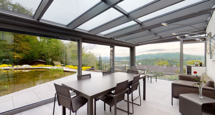 Traumhaus mit Naturweiher und Weitsicht (im Baurecht) image 3