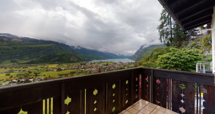 Spektakuläre Kulisse mit See, Fern und Bergsicht image 8