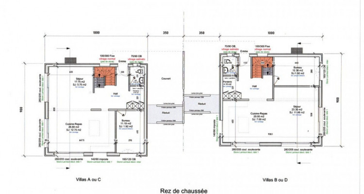 4 jolies villas sur plans de 155 m2  (Vendues) image 9
