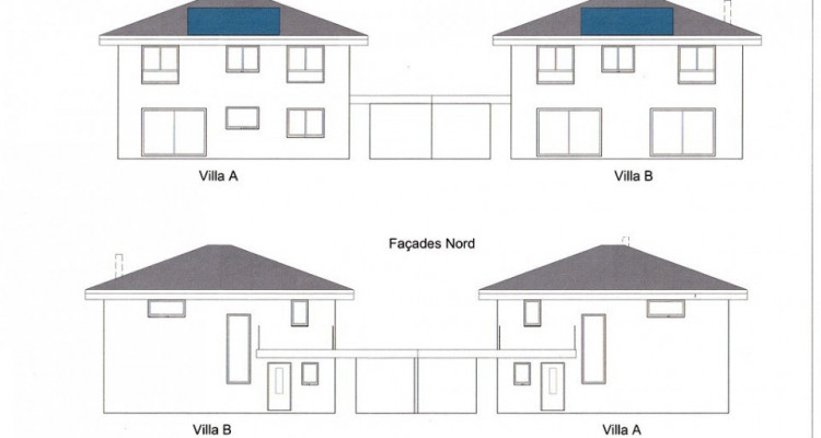 4 jolies villas sur plans de 155 m2  (Vendues) image 12