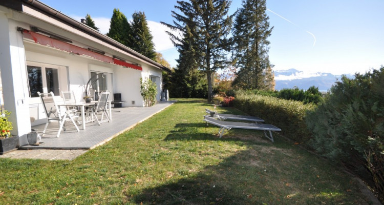 Villa individuelle surplombant le lac Léman et les Alpes image 4