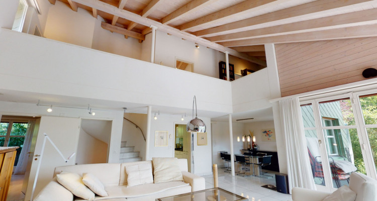 Seltene  5.5-Zi. Attikawohnung mit Garten, Terrasse und Privatsphäre image 7