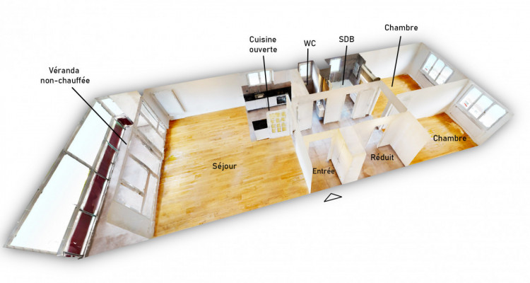Spacieux attique de standing totalement rénové (accès piscine & sauna) image 11