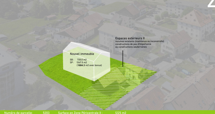 Terrain à bâtir de 1824 m2 pour nouvel immeuble >10 appartements image 12