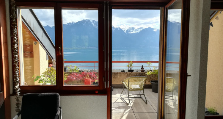 Montreux - Appartement de 2 pièces à louer avec superbe vue image 1