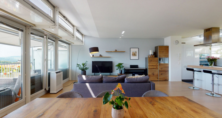 Schöne Duplexwohnung mit toller Aussicht in der Nähe Zürichs image 8