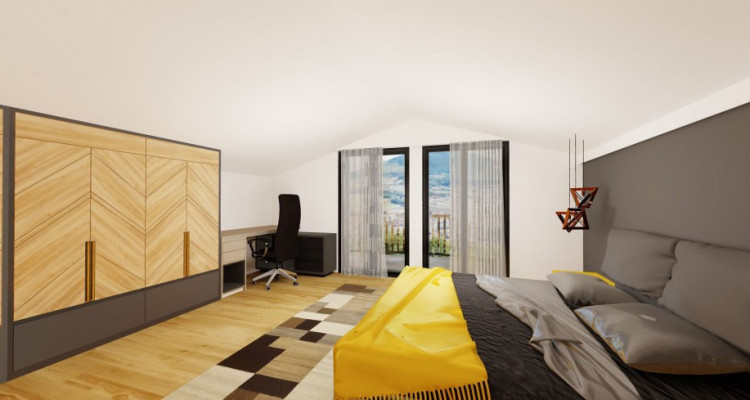 C-Service vous propose une villa jumelée de 5,5 pièce à Collombey  image 9