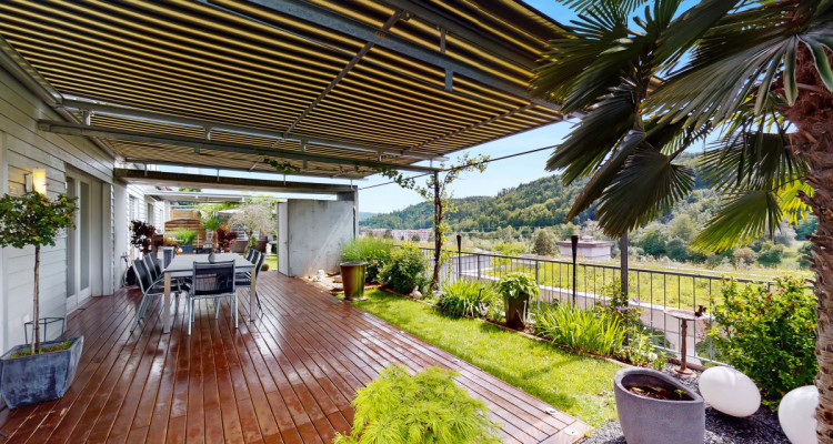 Ruhiges Terrassenhaus mit attraktivem Garten und Sicht ins Grüne image 4