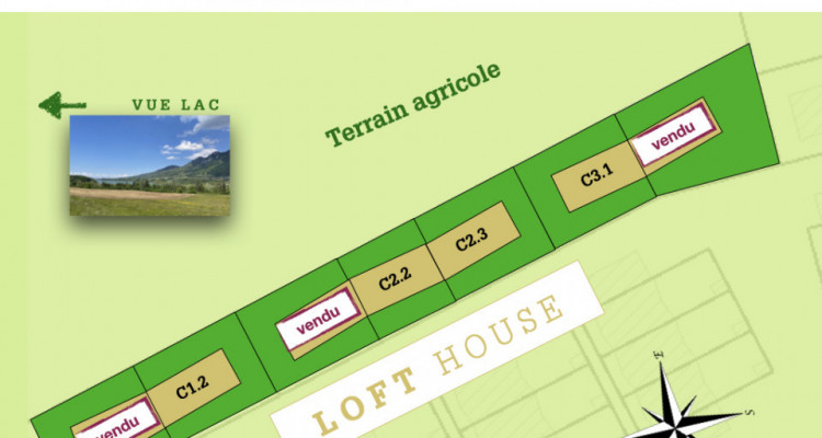 LOFT HOUSE - LUMINEUSE - VUE LAC - LIVRAISON 2023 image 14