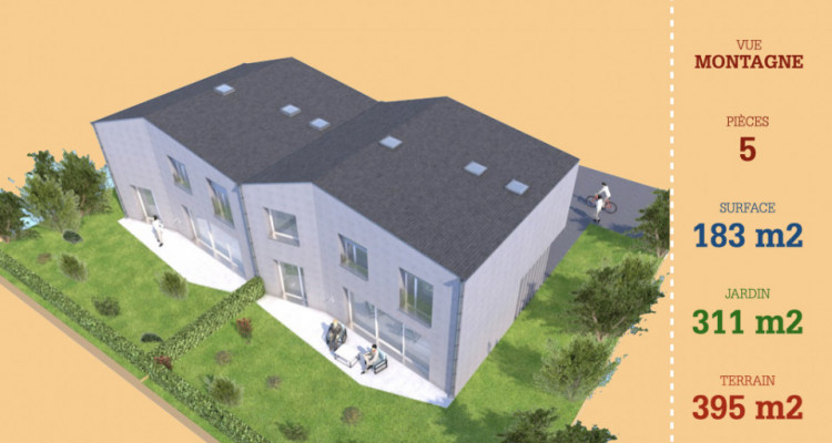 TWIN HOUSE - SPACIEUSE - VUE MONTAGNE - LIVRAISON 2023 image 1