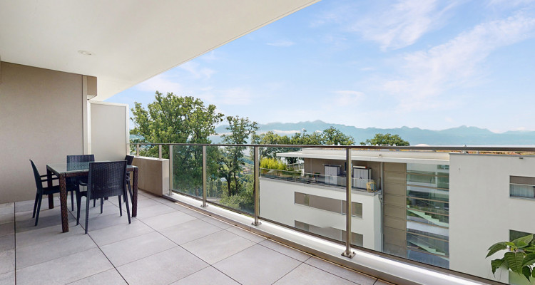Bel appartement avec vue panoramique sur le lac à La Conversion image 7