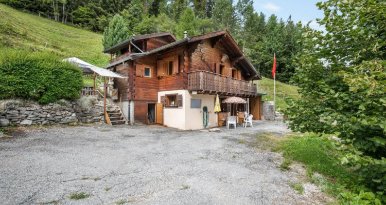 Charmant chalet de montagne séparé en deux parties image 1