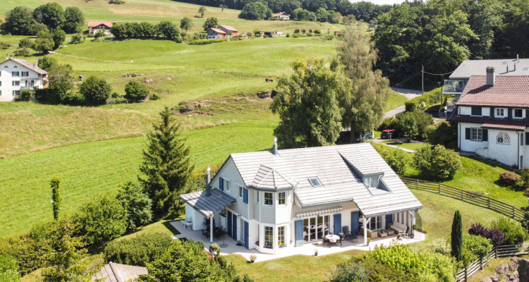 Grande maison individuelle avec vue sur le lac au Mont-Pèlerin image 1