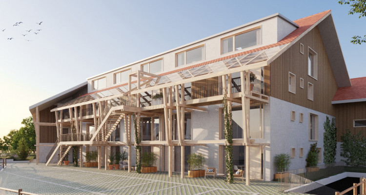 Le Clos du Soleil - Lot 09 - Duplex traversant avec balcon et patio image 10