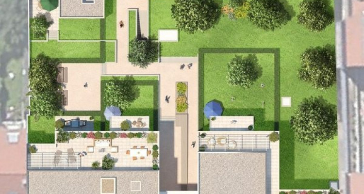 Appartement 108,6m2 PPE- 4 Pièces + Grand Jardin Corsier Genève image 6