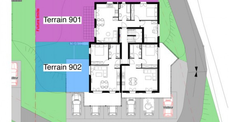 HOME SERVICE vous propose un appartement de 2.5 pièces avec balcon. image 6