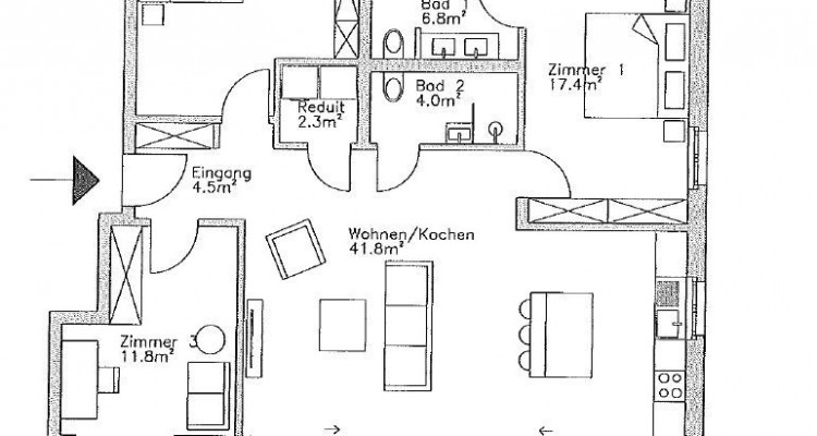 MIT WINTERGARTEN, BALKON & KOCHINSEL IN BÜSSERACH (25 min. von Basel) image 11