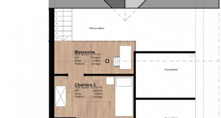 Appartement de 4.5 pièces avec mezzanine. image 4