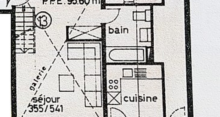 Bel appartement de 3,5 pièces avec mezzanine. image 11