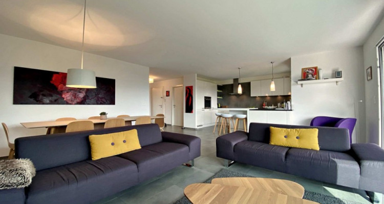 Magnifique appartement meublé de 4,5 pièces - Terrasse - Vue lac image 2