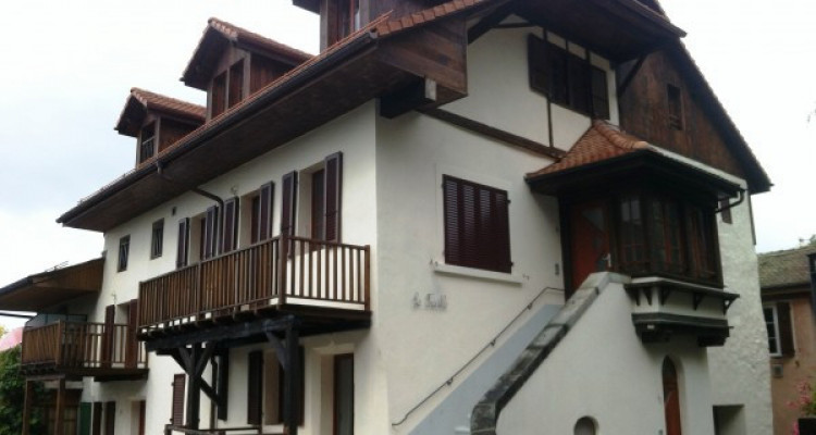 150m2 beautiful apartment with panoramic views over the lake and the Alps image 1