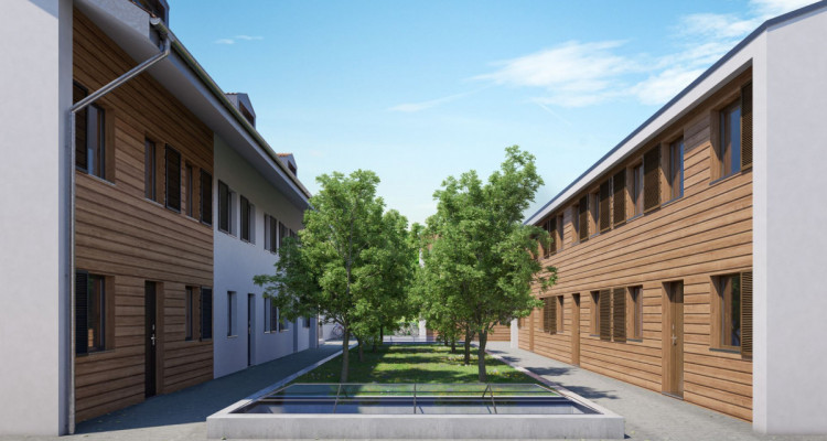 A vendre villa jumelée de 4,5 pces sur la Commune de Domdidier image 1